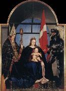 HOLBEIN, Hans the Younger The Solothurn Madonna oil painting